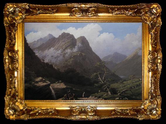 framed  John Knox Glencoe, ta009-2